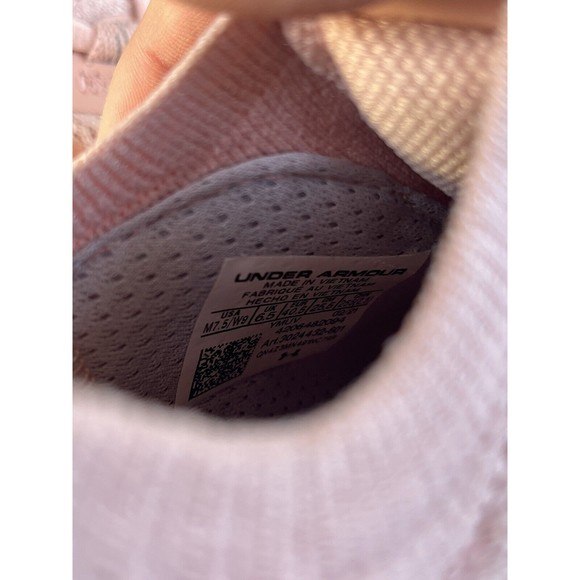 Under Armour Curry 8 Flow Class-Y Pink/White Men's Size 7.5 (9W) 3024432-601 - Picture 11 of 11